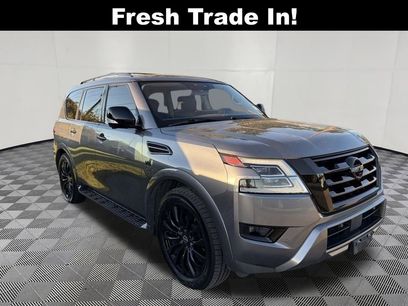 Used 2021 Nissan Armada Platinum w/ Captain's Chairs Package