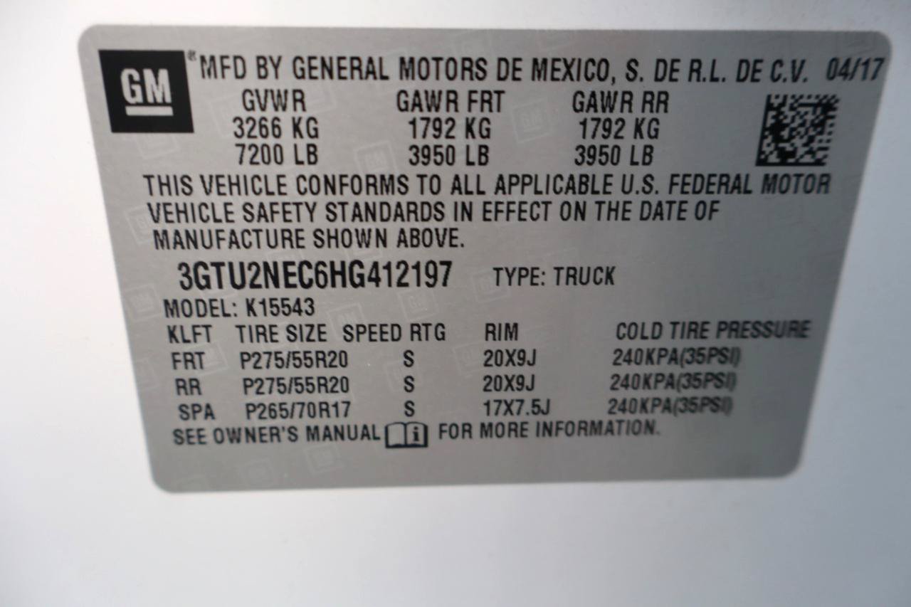 Used 2017 GMC Sierra 1500 SLT w/ SLT Premium Package AWD/4WD image 40