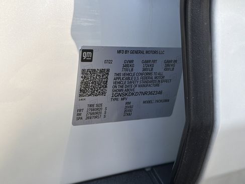 Used 2022 Chevrolet Suburban Z71 w/ Luxury Package AWD/4WD image 35