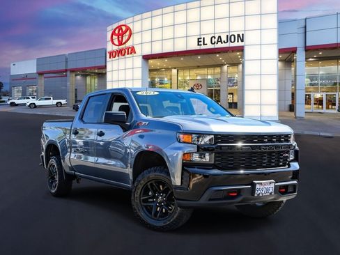 Used 2021 Chevrolet Silverado 1500 Custom Trail Boss w/ Safety Confidence Package AWD/4WD image 1