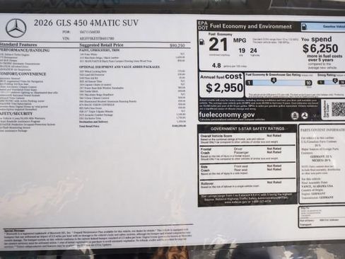 New 2026 Mercedes-Benz GLS 450 4MATIC image 34