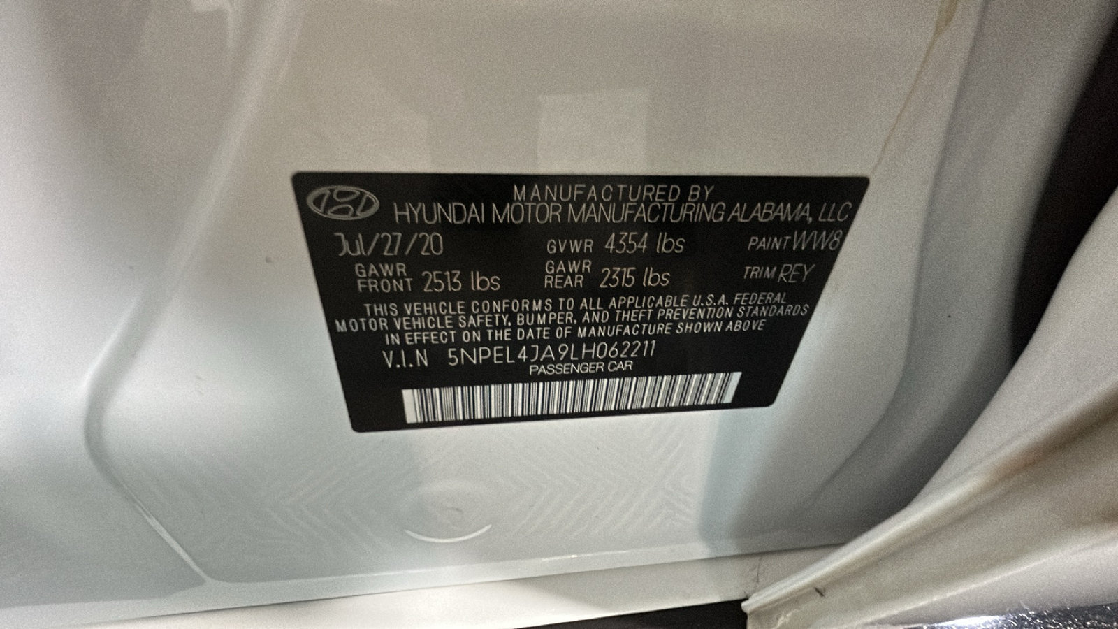 Used 2020 Hyundai Sonata SEL FWD image 12
