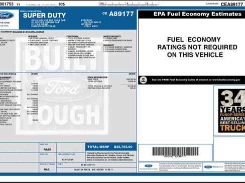 Used 2012 Ford F550 2WD Regular Cab Super Duty w/ Payload Upgrade Pkg image 4
