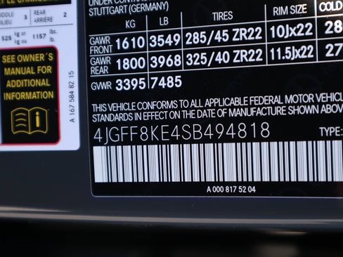 New 2025 Mercedes-Benz GLS 63 AMG 4MATIC image 53