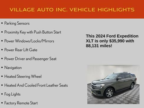 Used 2024 Ford Expedition XLT AWD/4WD image 14