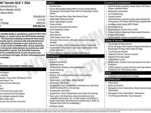 Used 2013 GMC Terrain SLE image 30