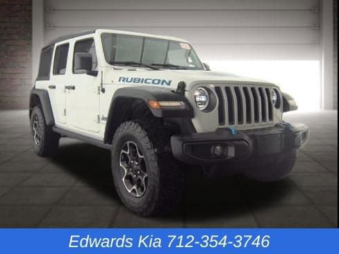 Used 2023 Jeep Wrangler Unlimited Rubicon 4xe image 1