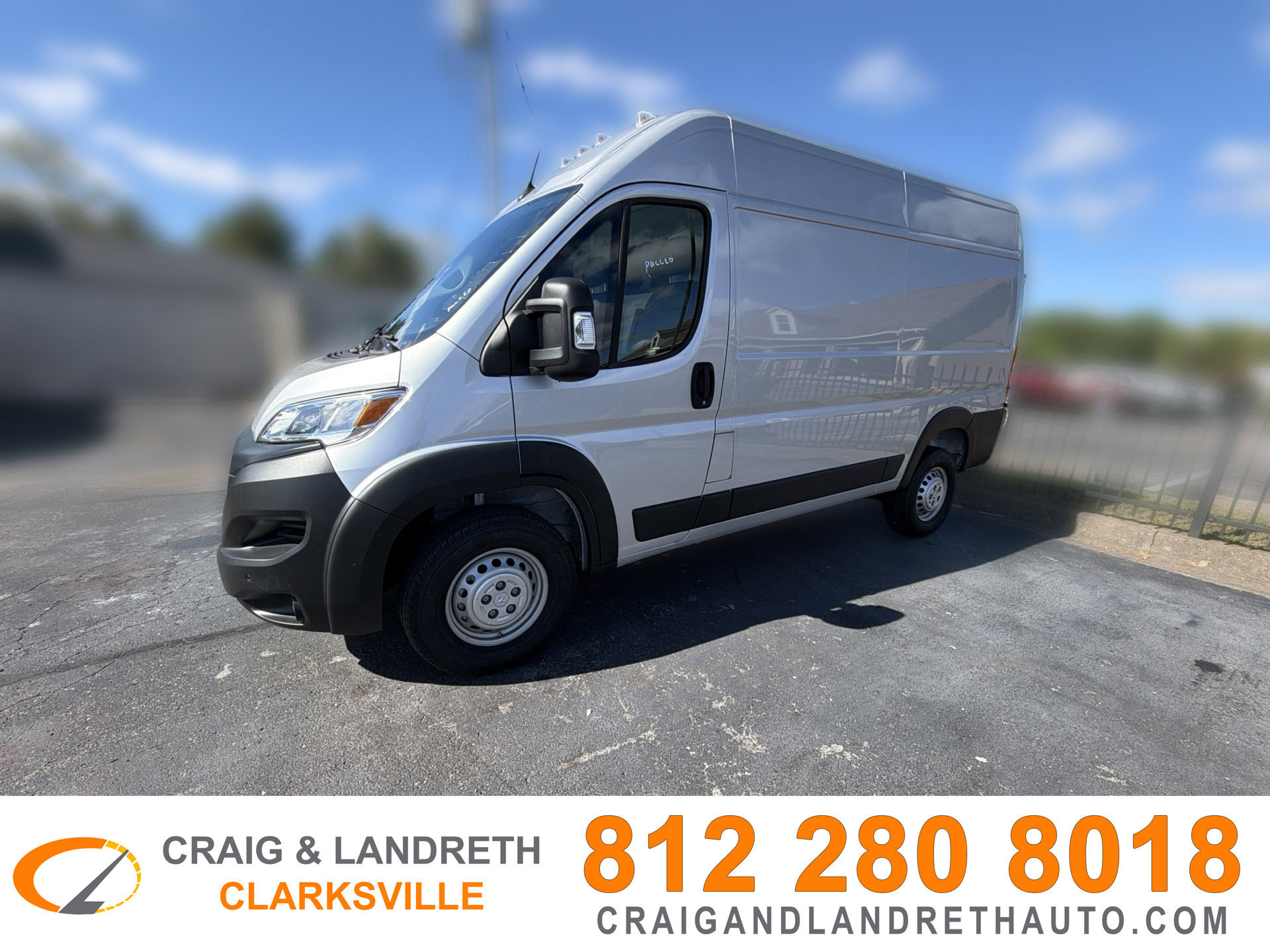 Used 2026 RAM ProMaster 1500 w/ Safety Group FWD image 1