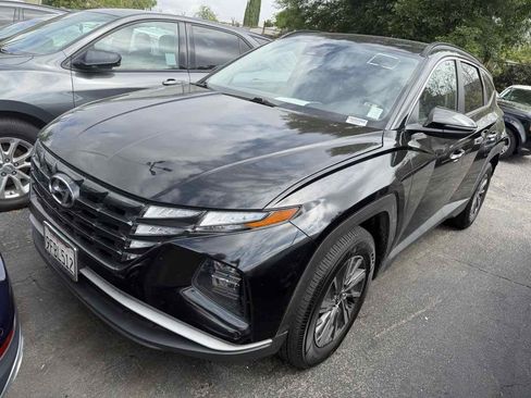 Used 2023 Hyundai Tucson Blue image 1
