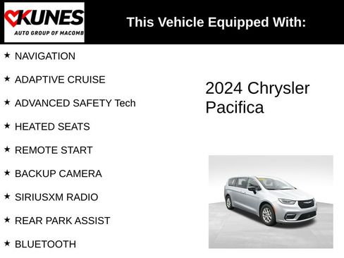 Used 2024 Chrysler Pacifica Touring-L FWD image 3