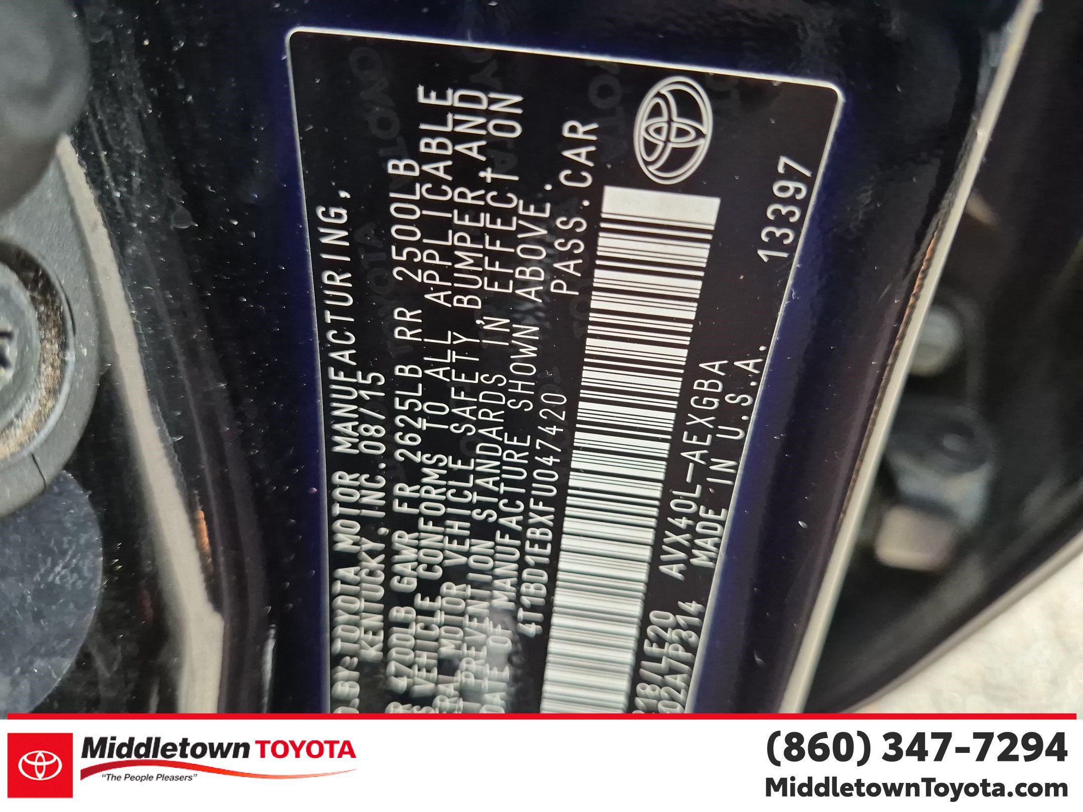 Used 2015 Toyota Avalon XLE Touring FWD image 40