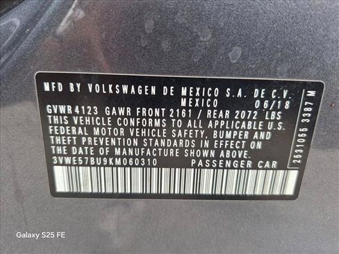Used 2019 Volkswagen Jetta SEL FWD image 16