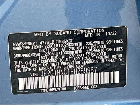 Used 2023 Subaru Crosstrek 2.5i Limited image 33