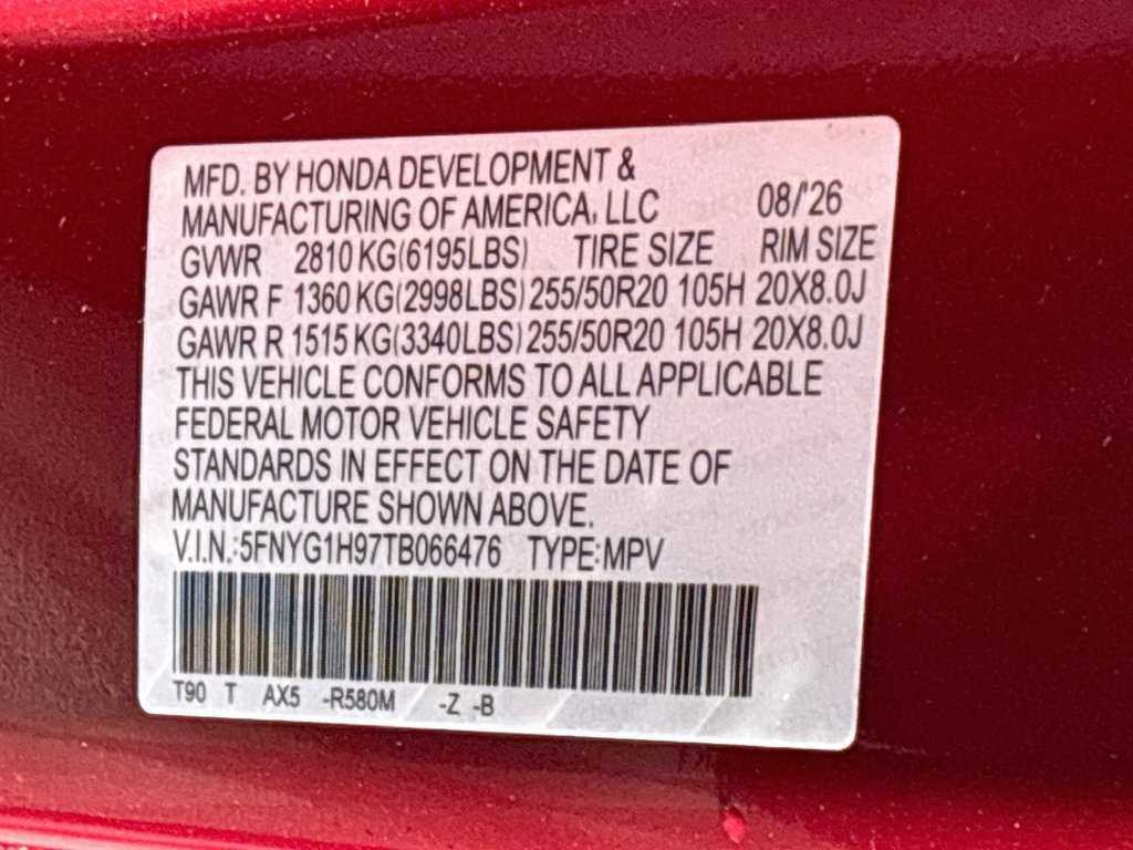 New 2026 Honda Pilot Black Edition image 26