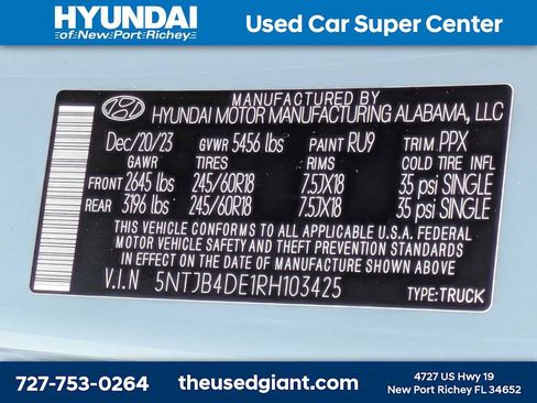 Used 2024 Hyundai Santa Cruz SEL FWD image 34