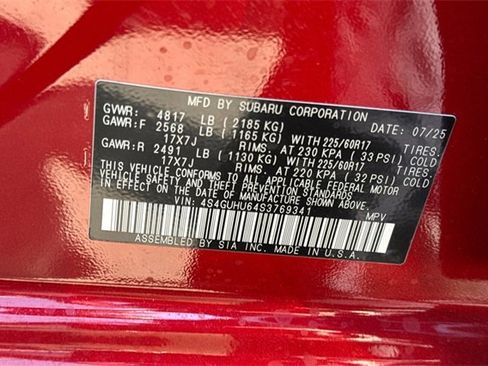 New 2025 Subaru Crosstrek 2.5i Wilderness w/ Wilderness Package image 24