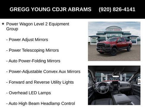 New 2026 RAM 2500 Power Wagon AWD/4WD image 33