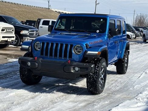 Used 2022 Jeep Wrangler Unlimited Rubicon w/ LED Lighting Group image 11