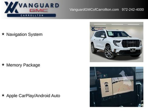 New 2026 GMC Acadia Denali Ultimate w/ LPO, Floor Liner Package image 6