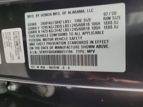 Used 2021 Honda Pilot EX-L image 33