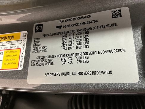 Used 2021 Chevrolet Tahoe Z71 image 28