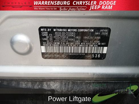 Used 2024 Mitsubishi Eclipse Cross SE AWD/4WD image 13