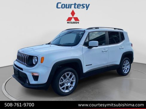 Used 2021 Jeep Renegade Latitude w/ Sun & Sound Group AWD/4WD image 1