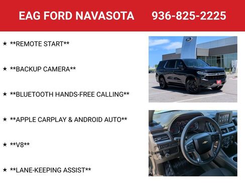 Used 2023 Chevrolet Tahoe 2WD w/ 1FL Safety Package image 4