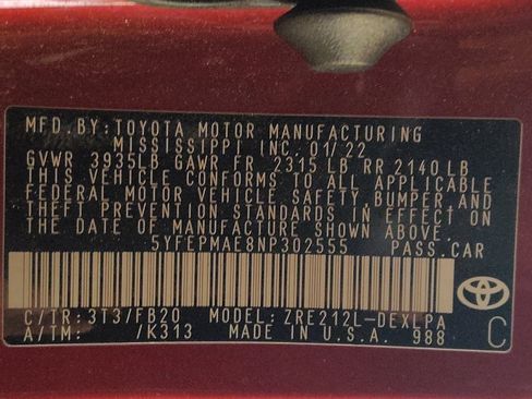 Used 2022 Toyota Corolla LE FWD image 32