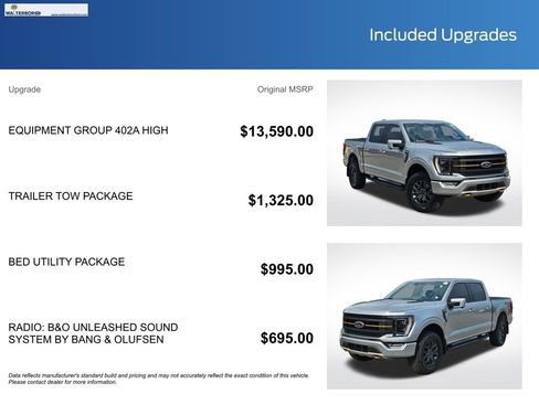 Used 2022 Ford F150 Tremor w/ Equipment Group 402A High image 25