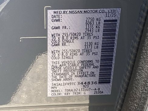 Certified 2026 INFINITI QX60 Luxe w/ Cargo Package FWD image 35