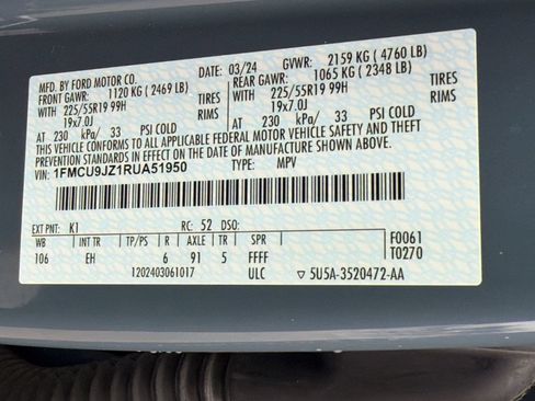 Used 2024 Ford Escape Platinum AWD/4WD image 22