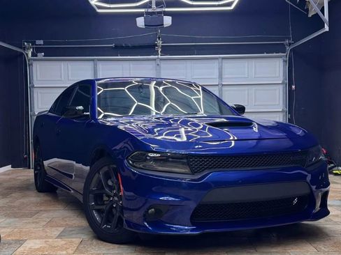 Used 2022 Dodge Charger R/T w/ Blacktop Package RWD image 1