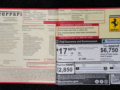 Used 2020 Ferrari 488 Pista Spider image 19