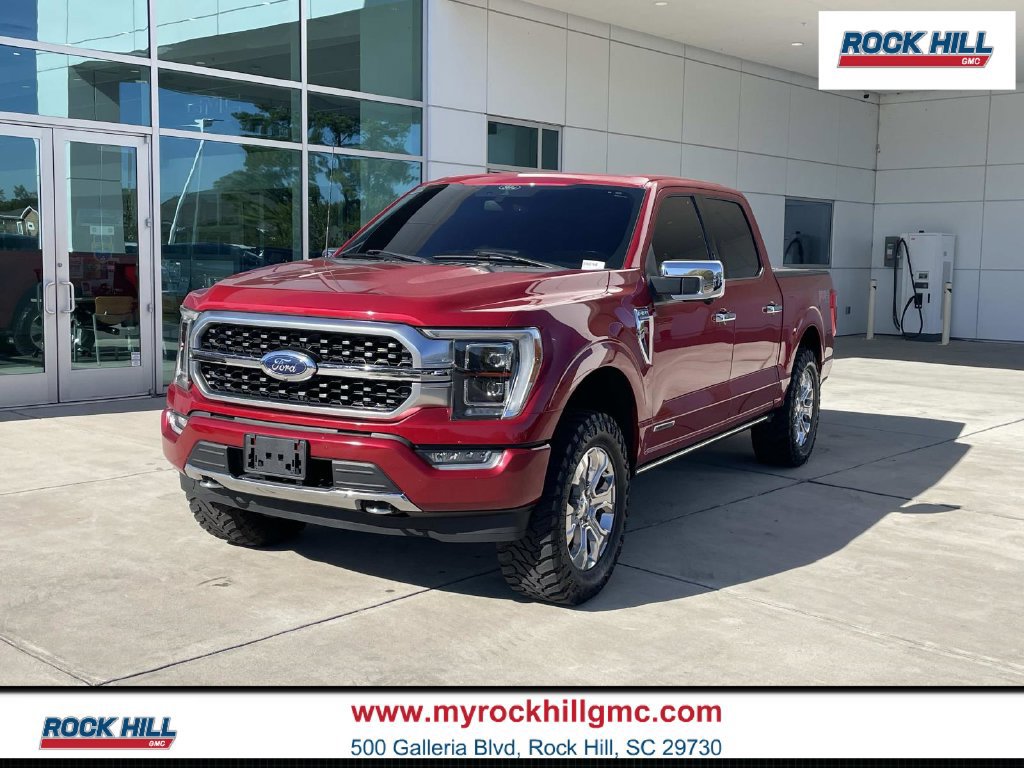 Used 2021 Ford F150 Platinum w/ Max Trailer Tow Package AWD/4WD image 1
