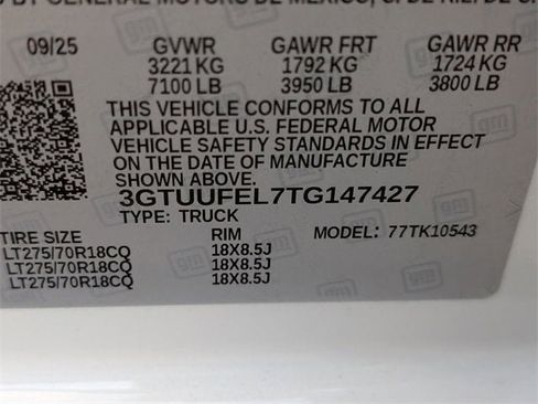 New 2026 GMC Sierra 1500 AT4X w/ AT4X AEV Edition image 21