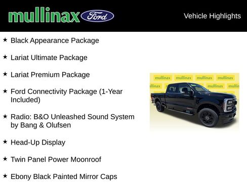 New 2026 Ford F250 Lariat w/ Black Appearance Package image 15