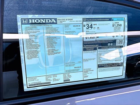 New 2026 Honda Civic Sport image 18