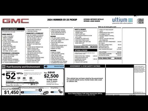 Used 2024 GMC Hummer EV 2X w/ LPO, Illumination Package image 3