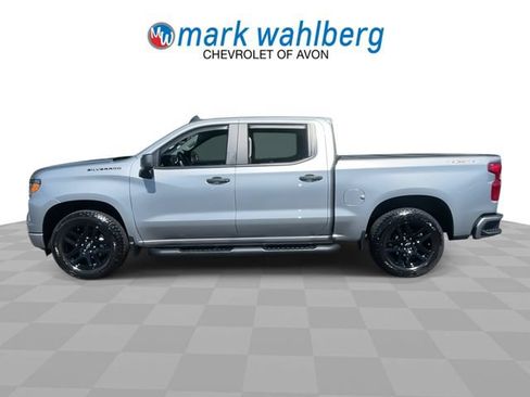 Certified 2024 Chevrolet Silverado 1500 Custom w/ Turbomax Blackout Package AWD/4WD image 5