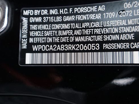 Used 2024 Porsche 718 Boxster RWD image 35