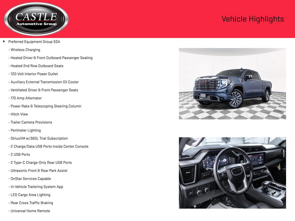 Used 2025 GMC Sierra 1500 Denali w/ Denali Reserve Package AWD/4WD image 8