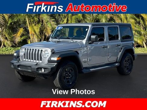 Used 2018 Jeep Wrangler Unlimited Sport AWD/4WD image 1