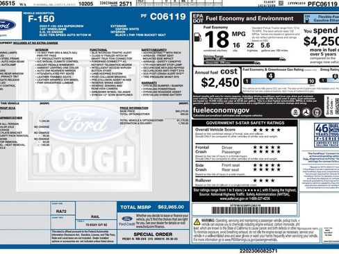 Used 2023 Ford F150 Lariat AWD/4WD image 3