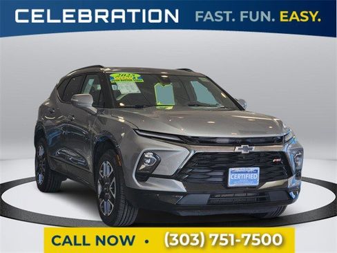 Certified 2025 Chevrolet Blazer RS w/ Driver Confidence II Package image 5