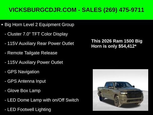 New 2026 RAM 1500 Big Horn image 16