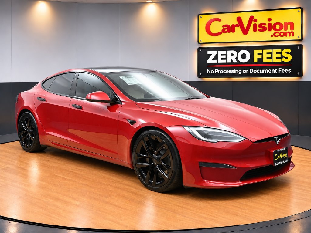 Used 2021 Tesla Model S Plaid AWD/4WD image 1
