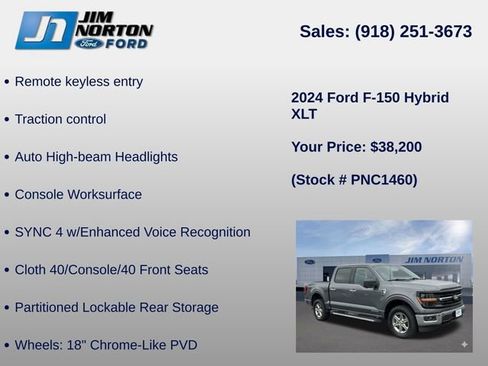 Used 2024 Ford F150 XLT w/ Mobile Office Package AWD/4WD image 21