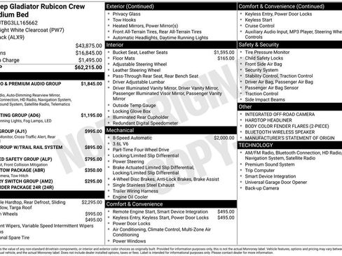 Used 2020 Jeep Gladiator Rubicon image 45