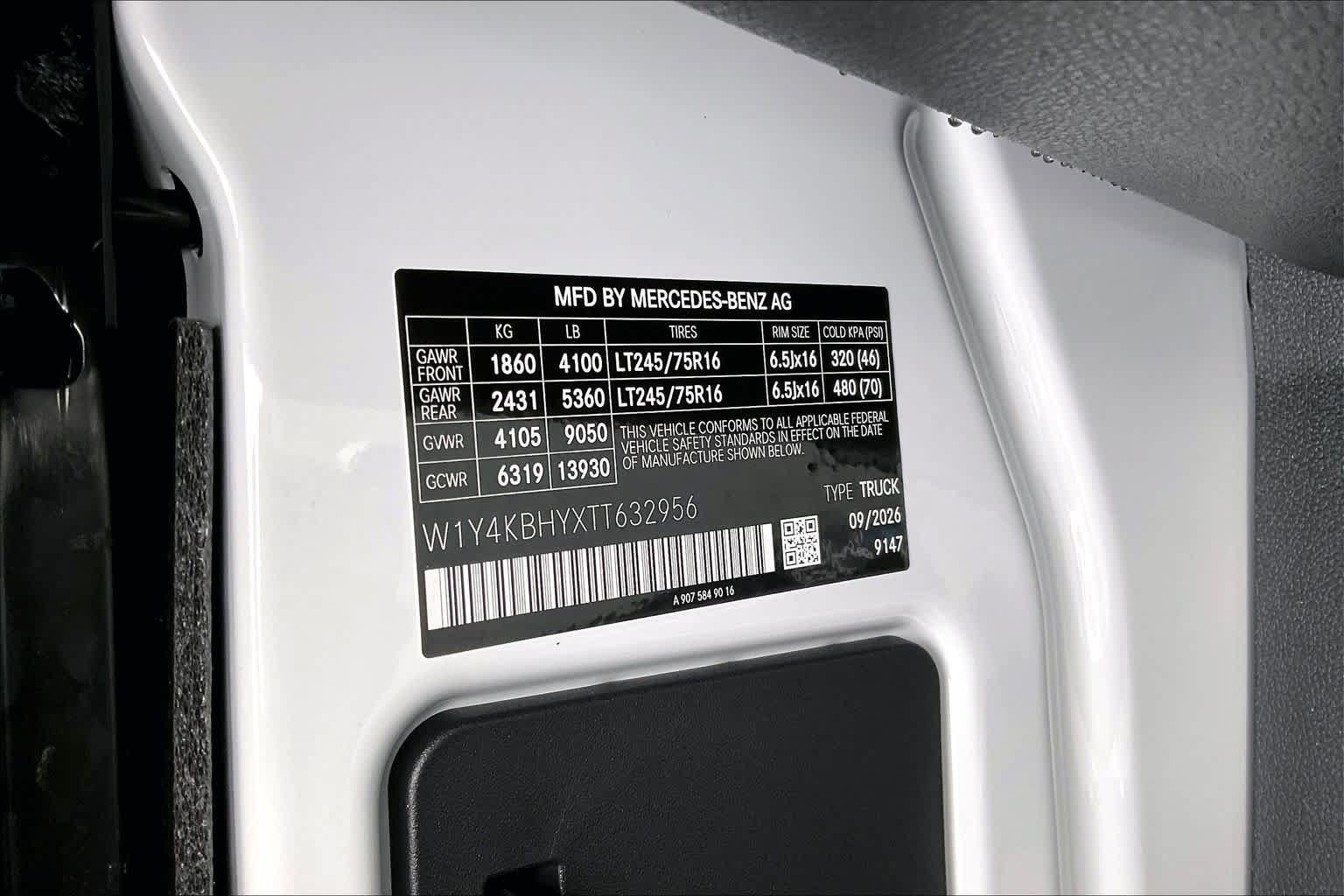New 2026 Mercedes-Benz Sprinter 2500 image 12